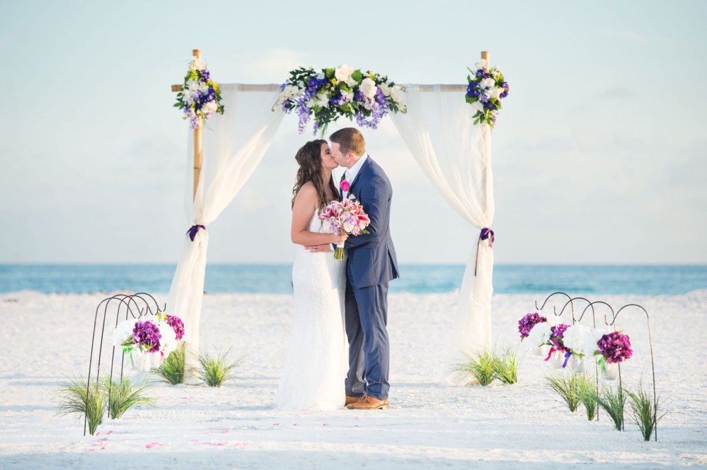 Beach Wedding Arch by Southern Beach Weddings