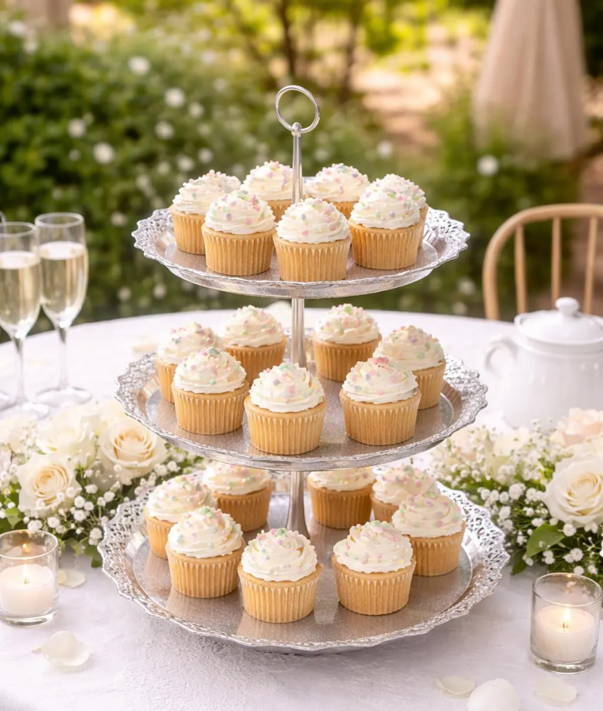 Wedding Cake and Champagne package by Southern Beach Weddings